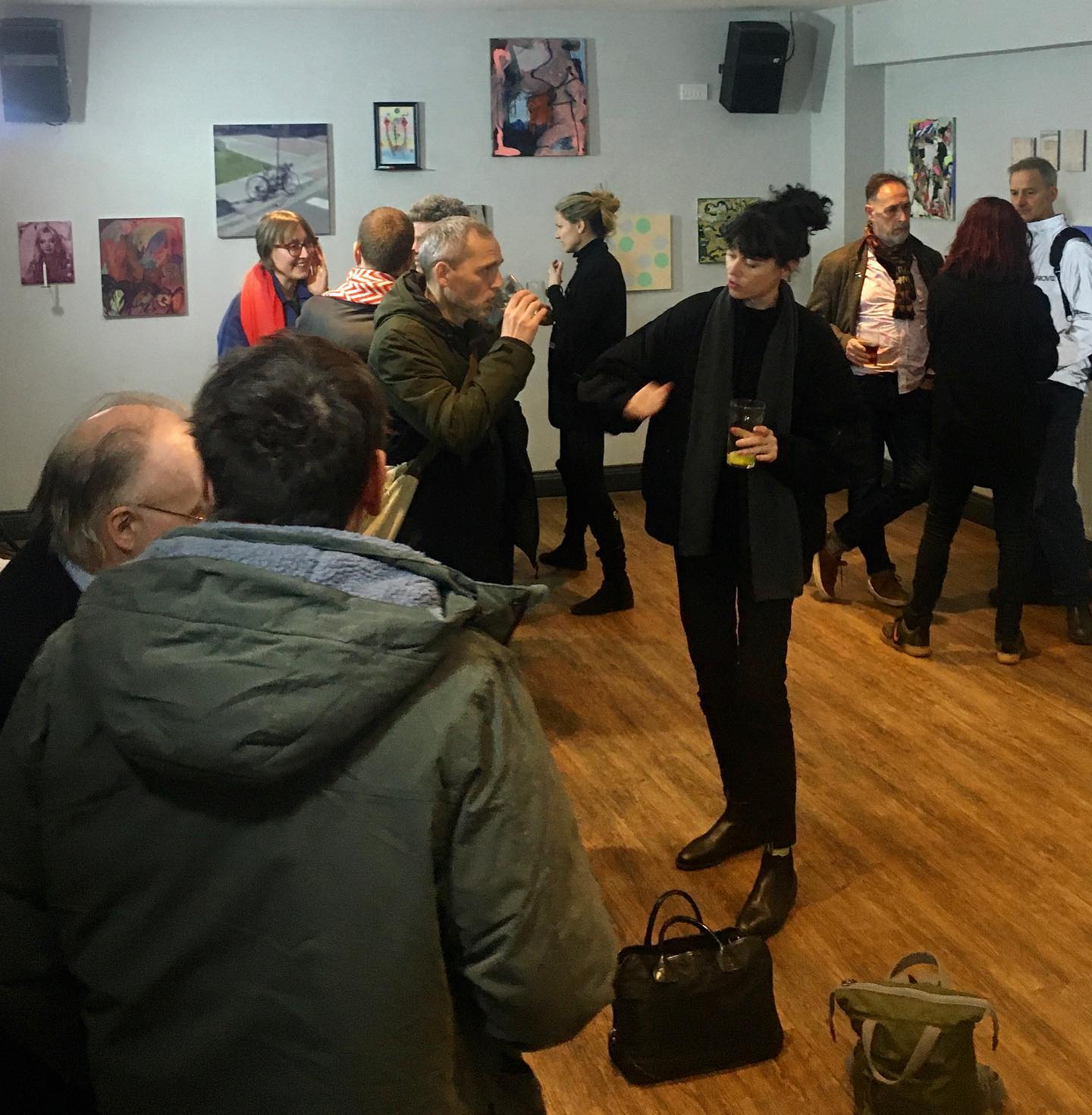 Terrace Gallery - ‘Binary’ ended last night with closing...