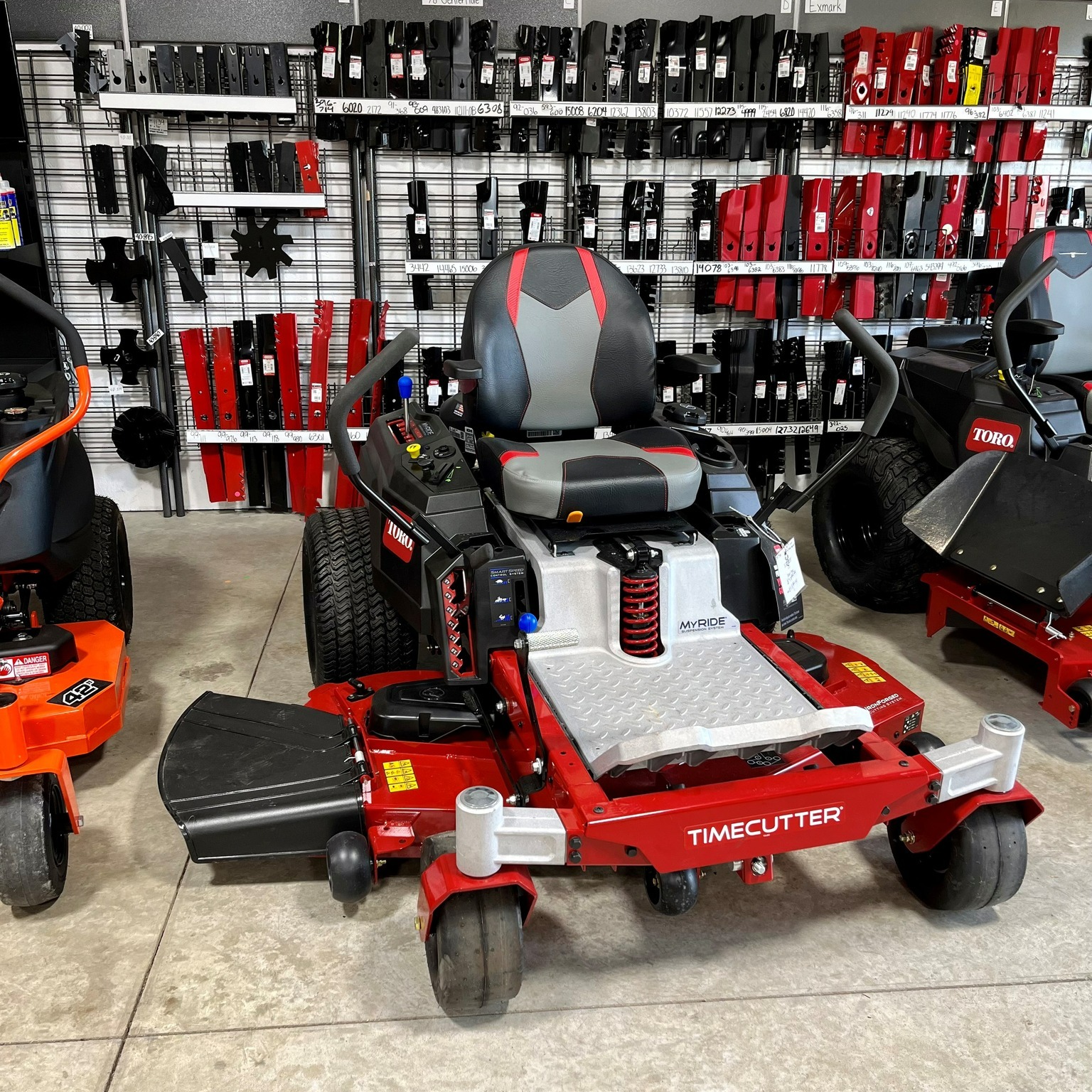 Toro Z Master 4000 with MyRide for productivity and comfort