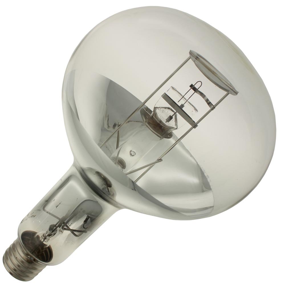 This is a quite unusual reflector type mercury vapor lamp made by