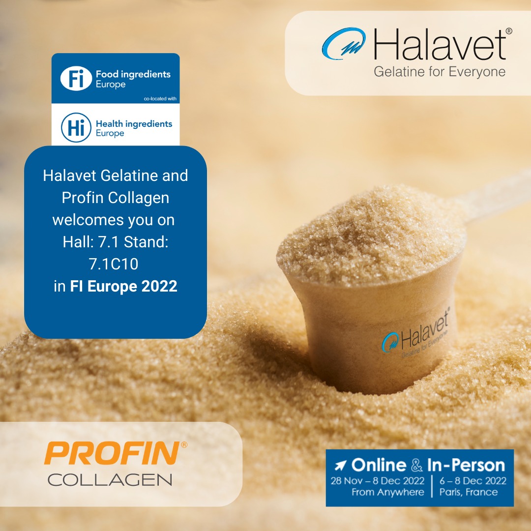 Halavet - We will take our place at Food Ingredients Europe. We will be ...