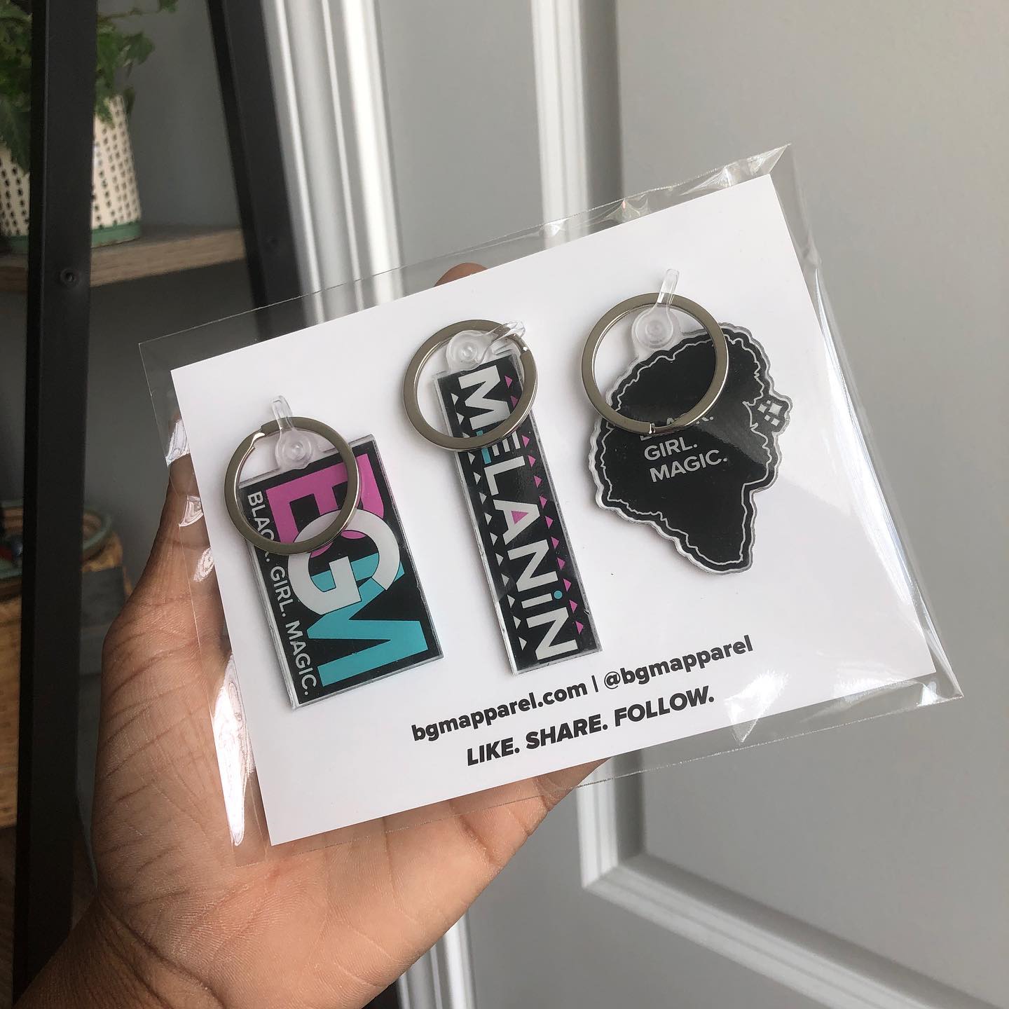 BGM apparel - Introducing: The OG Keychain 3-Pack BGM...