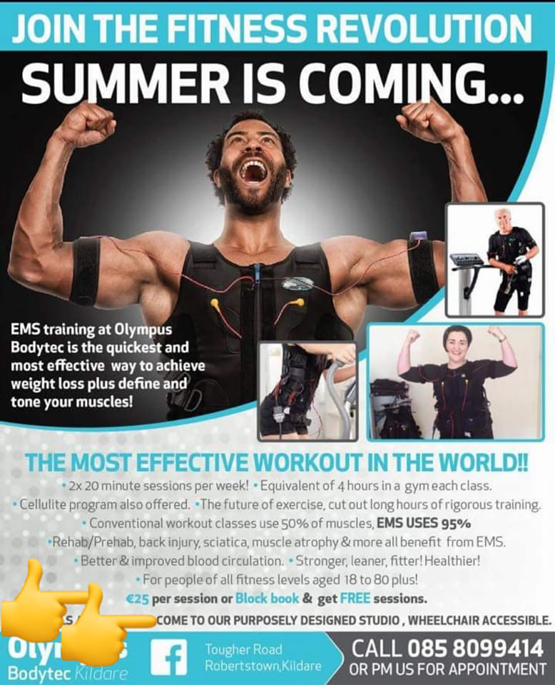Olympus - Olympus Bodytec offers Electro Muscle Stimulation 💪Training ...