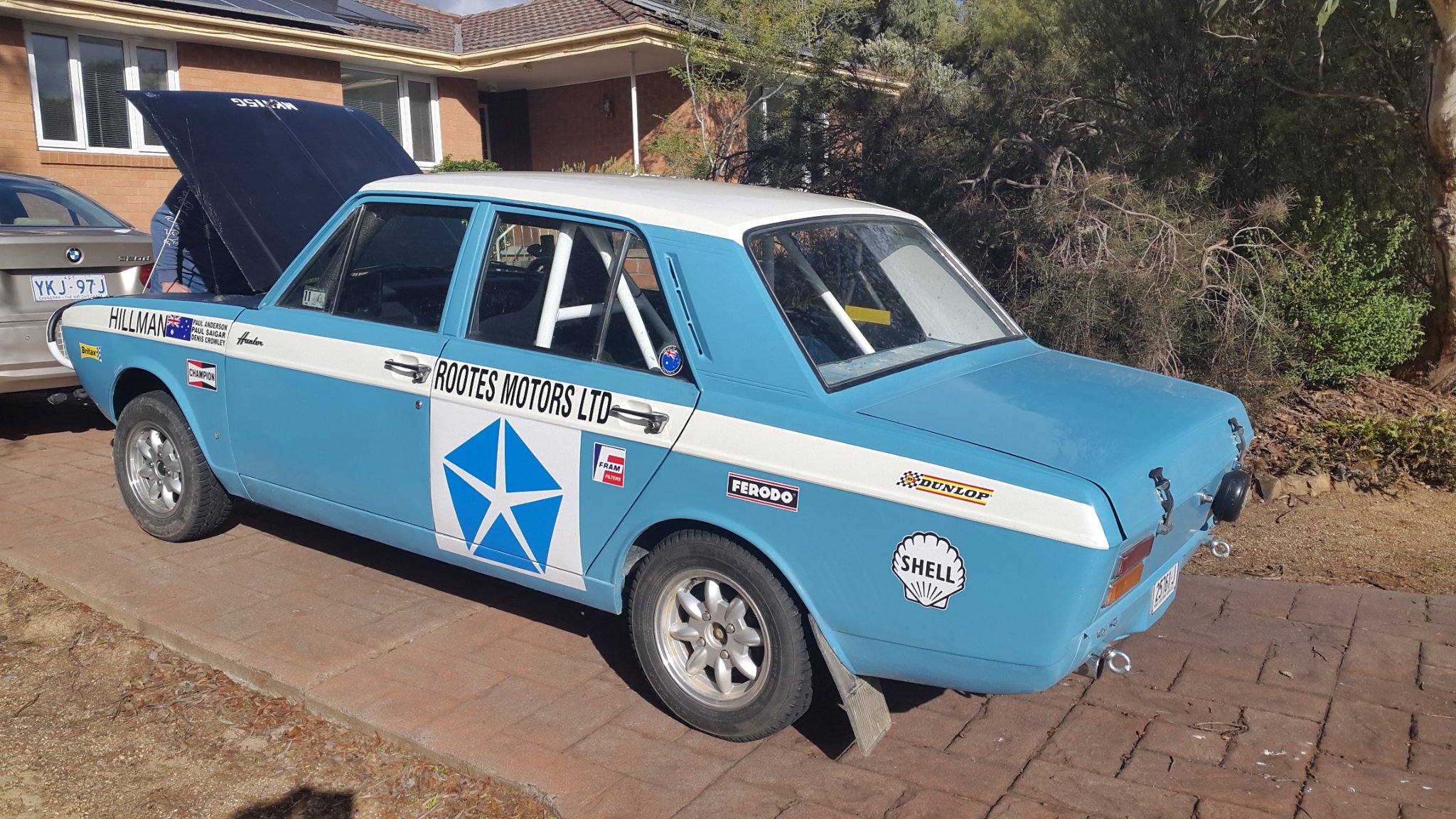 Hillman Hunter replica of 1968 London-Sydney marathon winner