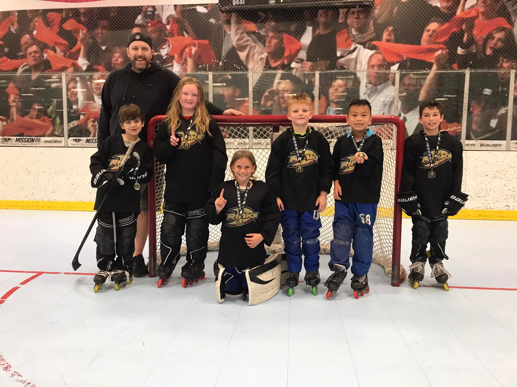We crowned the 8u and 12u... - The Rinks - Corona Inline