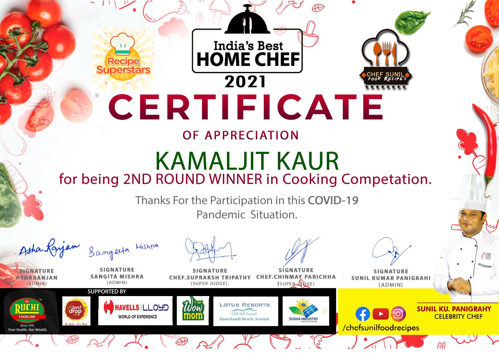 Chef Sunil Food Recipes