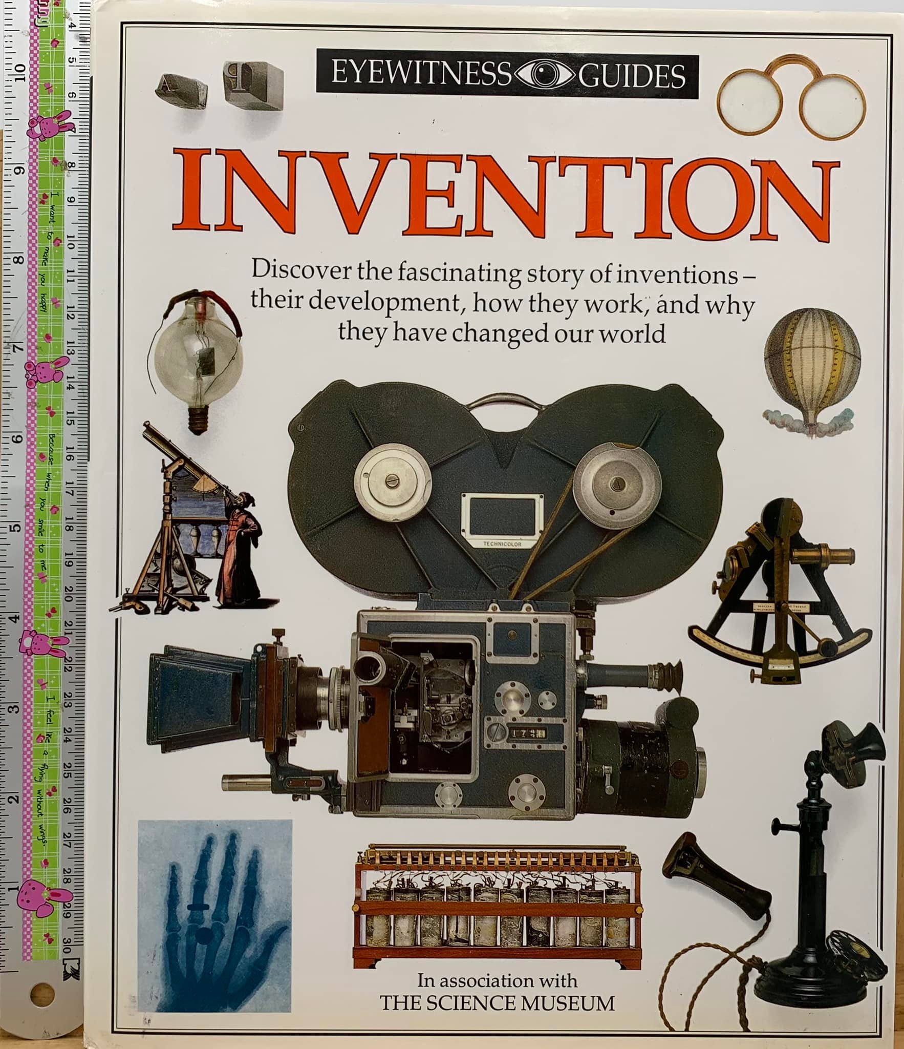 📚 ปกแข็ง 2 ชั้น สภาพดีมาก Invention 💌 หนังสือความรู้ชุด Eyewitness ...