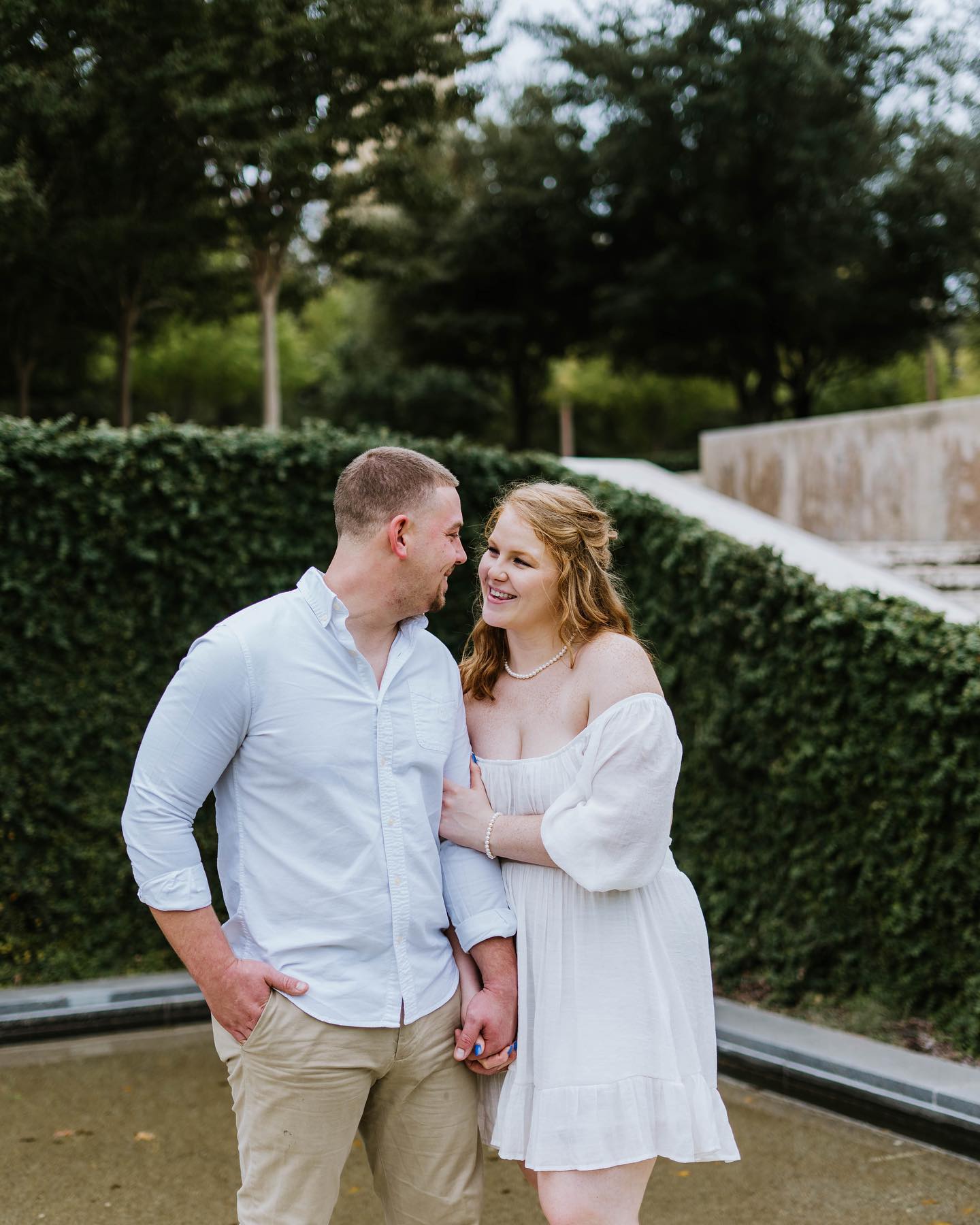 Is it necessary to wear white for engagement photos?