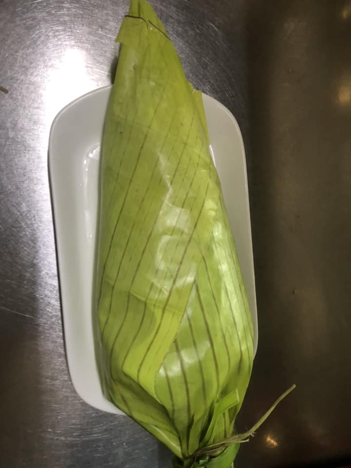 Viera Cafe - Adobo rice binalot sa saging @ viera cafe