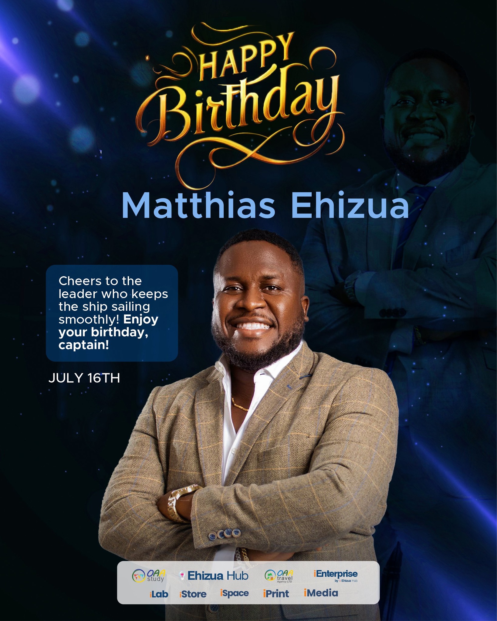 Ehizua Hub - Happy birthday to our incredible CEO,...