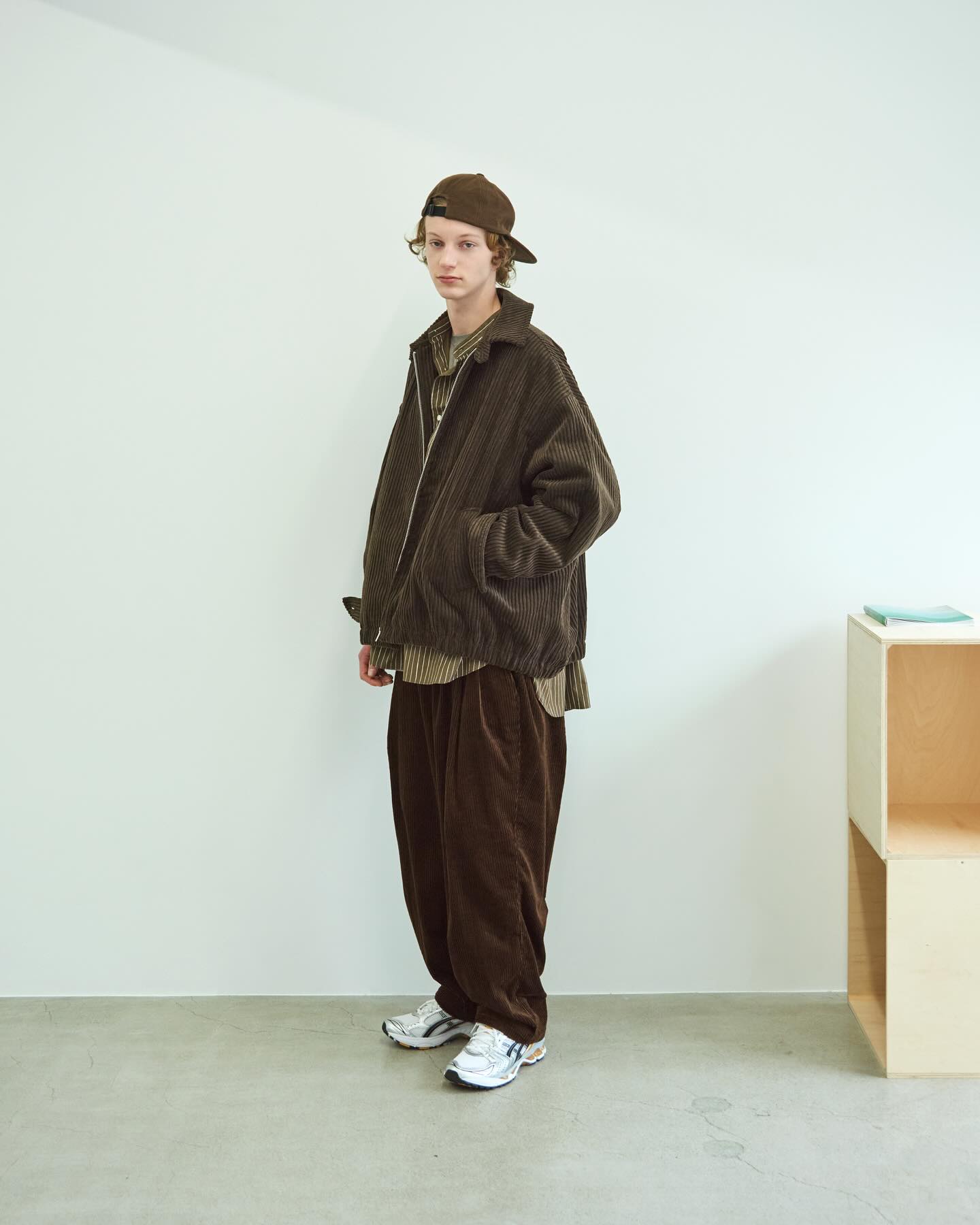 tommrow!! S.F.C : SFC CORDUROY SWING TOP : WIDE TWO TUCK PANTS 