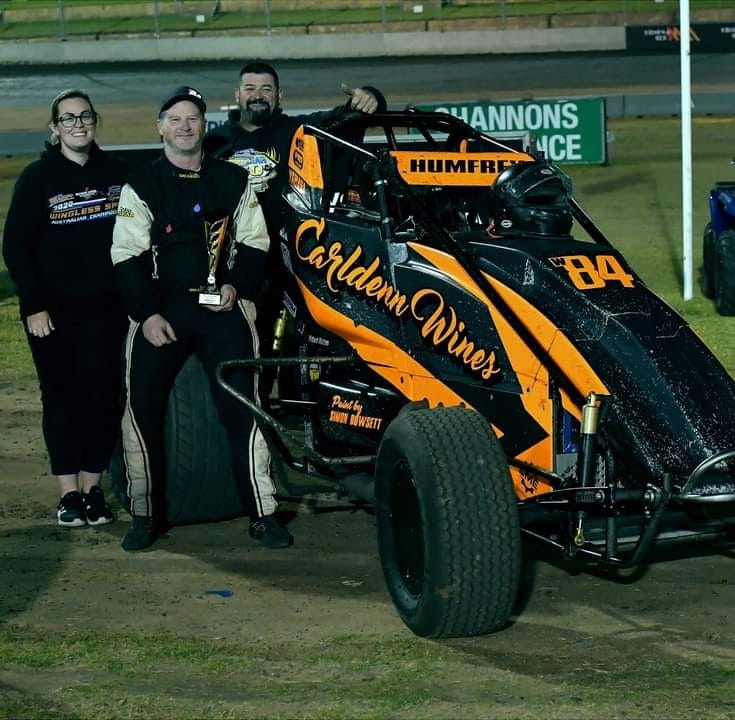 We just won our first ever 410 race in our 3rd ever heat race, started ...