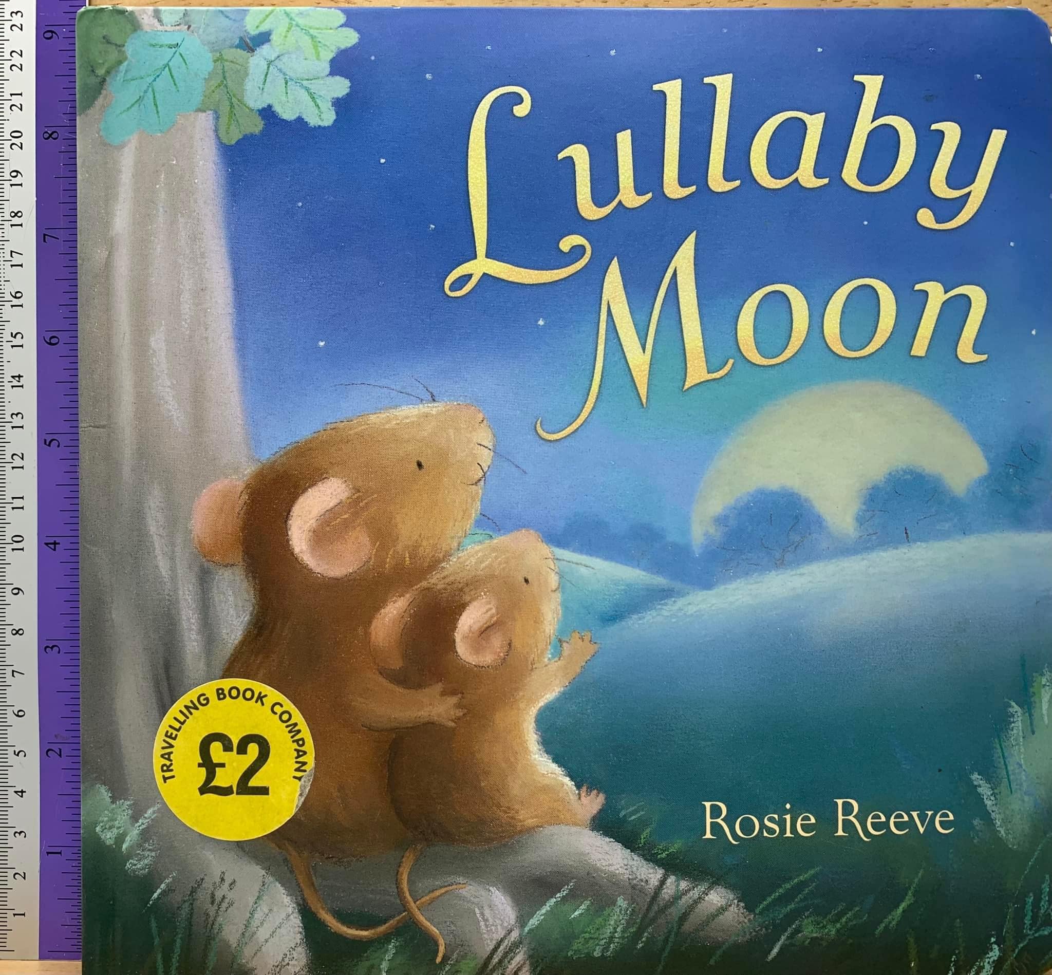 📚 Boardbook (กระดาษแข็งทุกหน้า) เล่มใหญ่ สภาพดีมาก Lullaby Moon 💌 ...