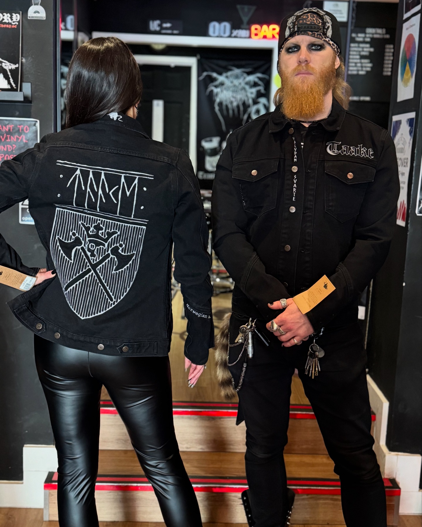 We are doing a exclusive denim jacket with Norwegian Rat . Limited 