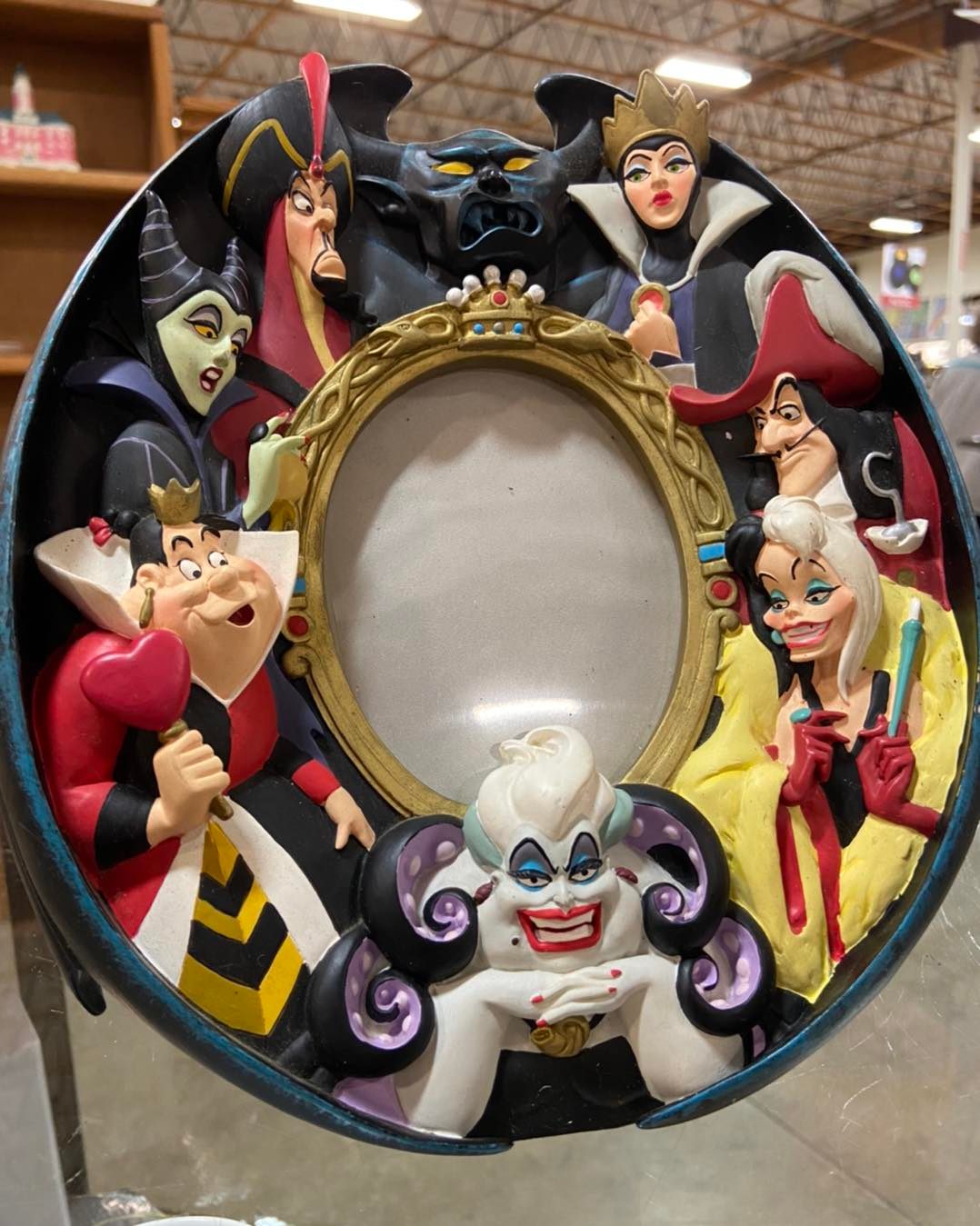 Disney Villains Picture Frame Found at St. Vincent's