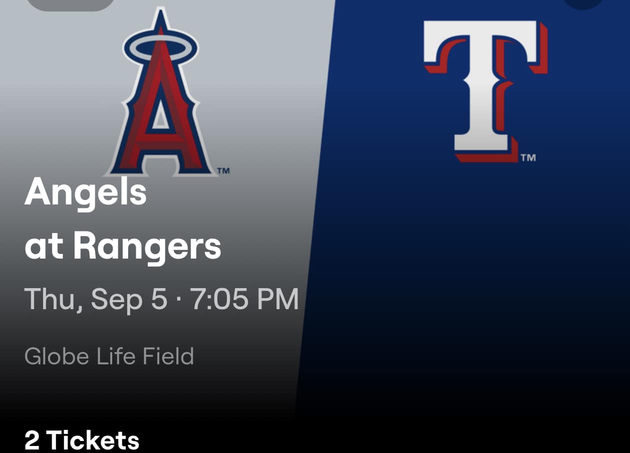 Texas Rangers Tickets Military Discount
