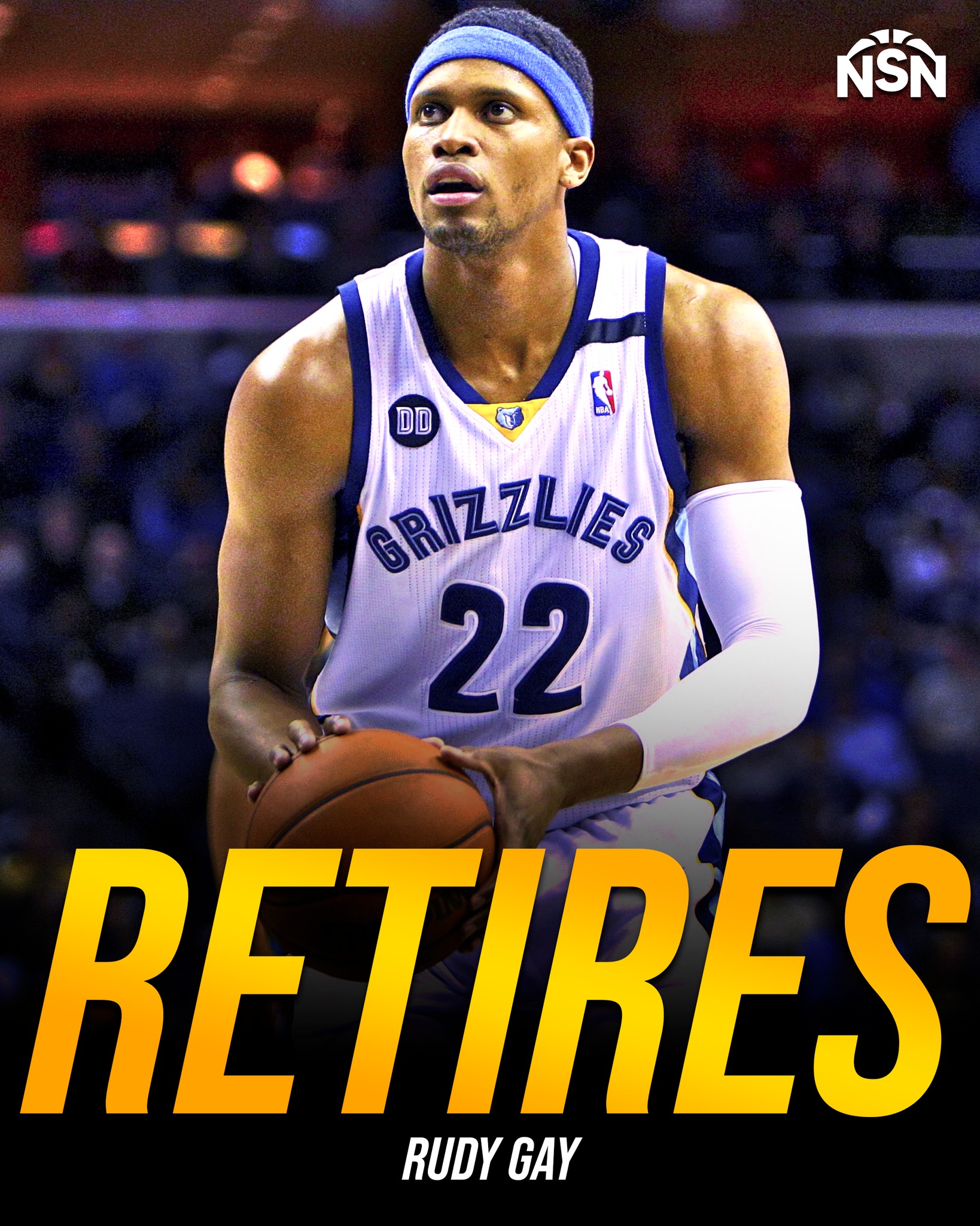 Congratulations to Rudy Gay on an incredible career!