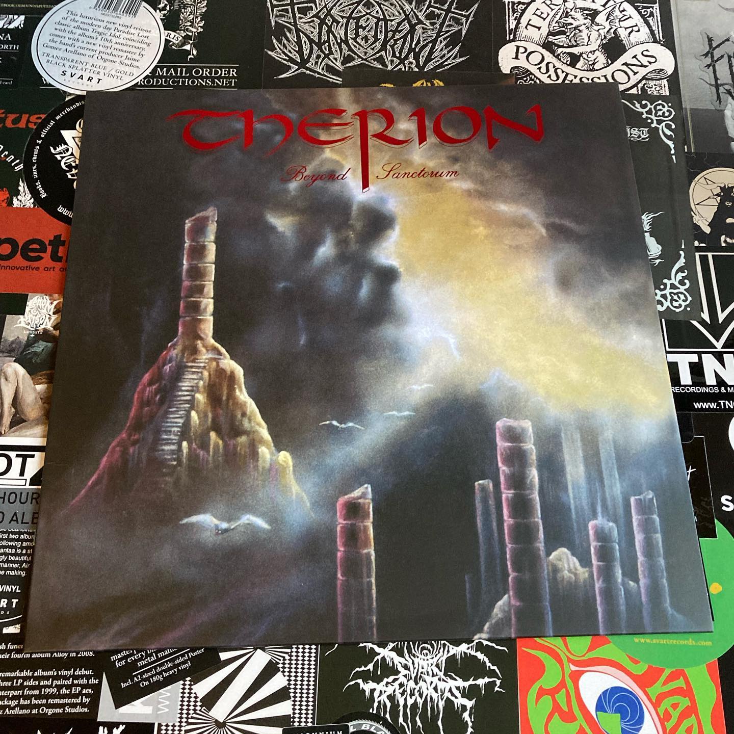 THERION - Beyond Sanctorum on Black Vinyl by Hammerheart Records