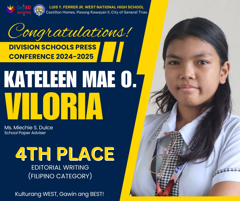 Congratulations to our talented campus journalists for their remarkable ...