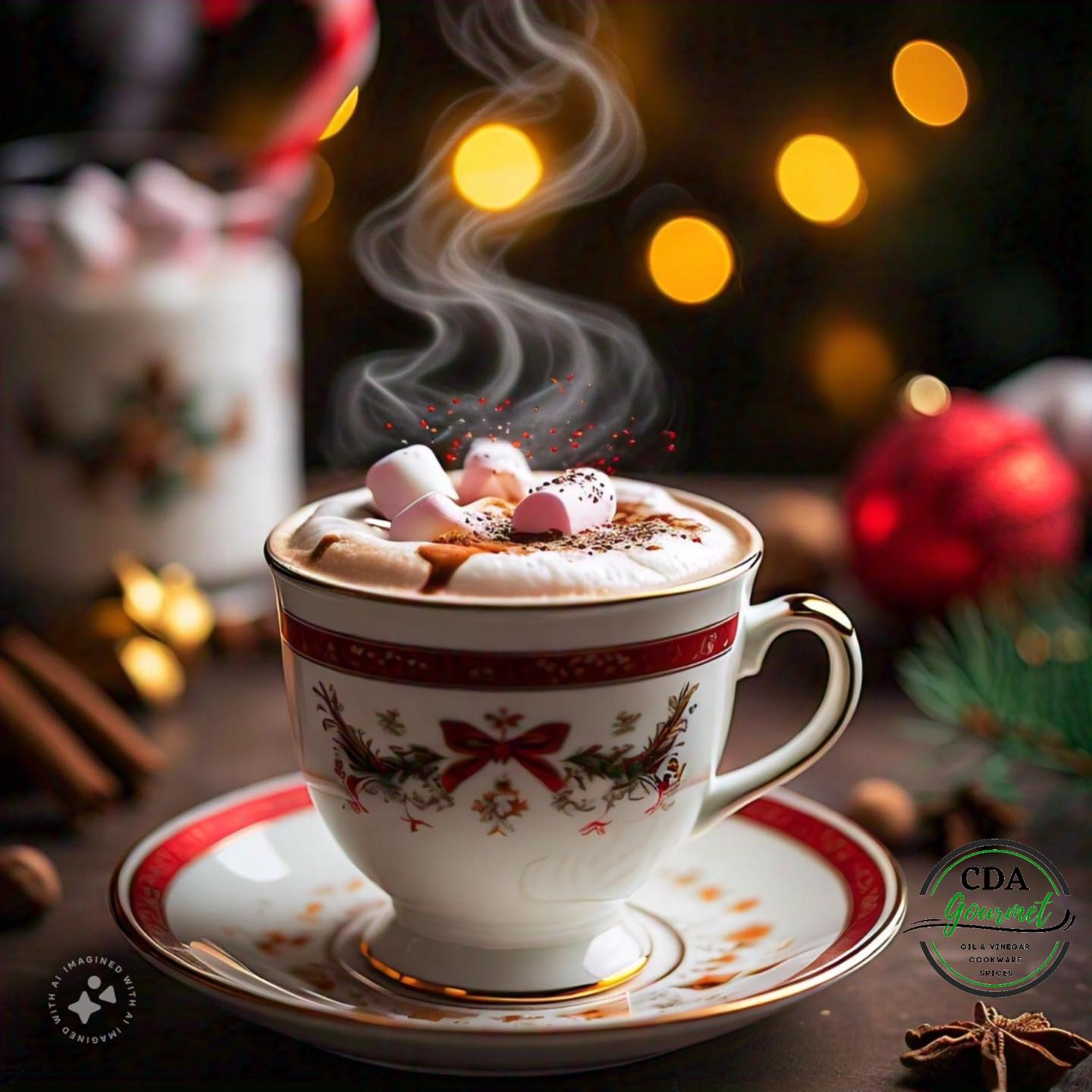 Authentic Jellycat Scarffles Hot Chocolate from the LA Ski Club