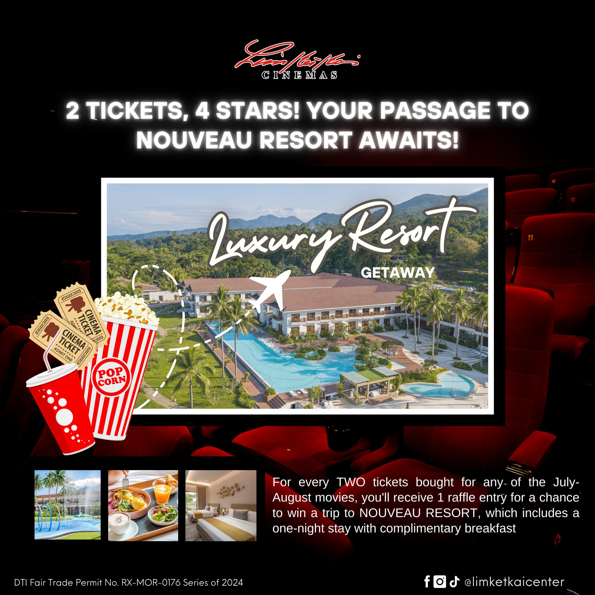 🎞️ Be one of 3 winners to enjoy a... - Limketkai Center