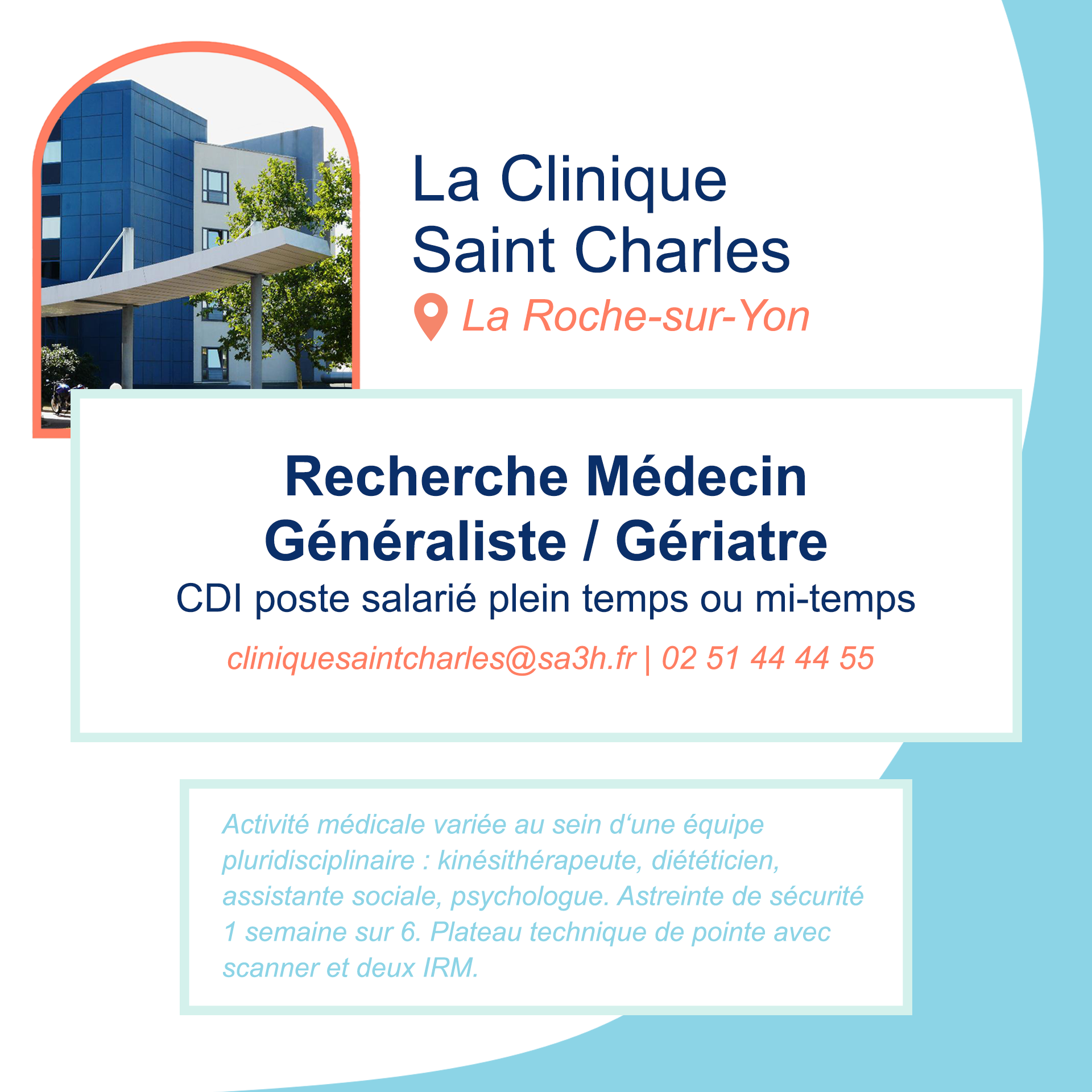 Irm Clinique St Charles La Roche Sur Yon