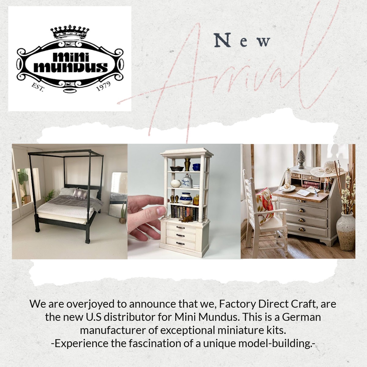 We are so excited to announce that... - Factory Direct Craft