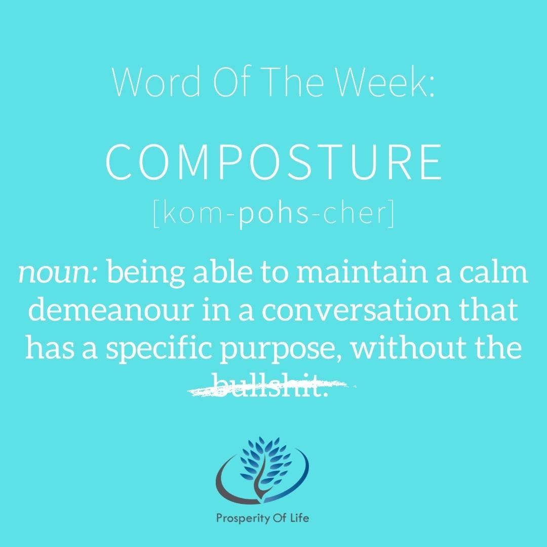 This week's Word of the Week is... - Prosperity Of Life | Facebook