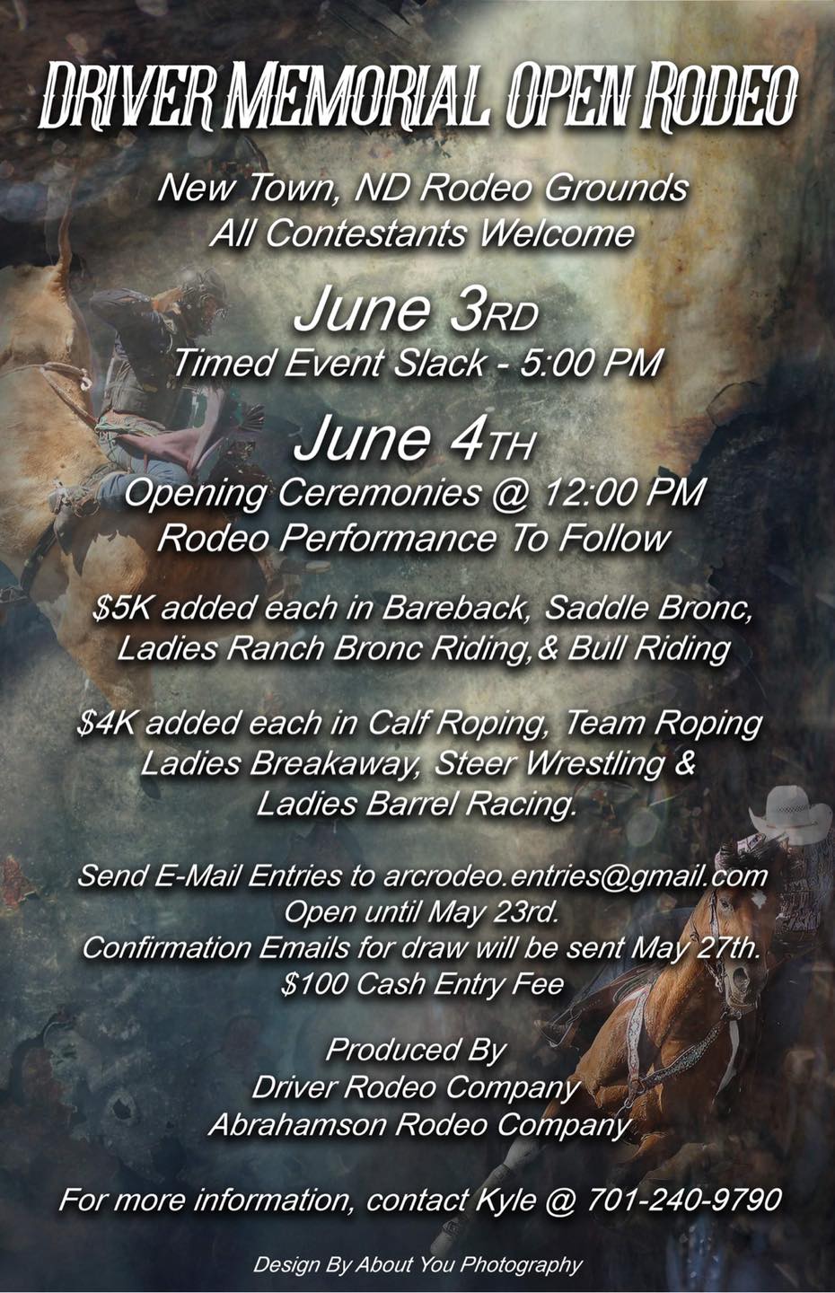 Abrahamson Rodeo Company - Contestants! Entries are now open. Look at ...
