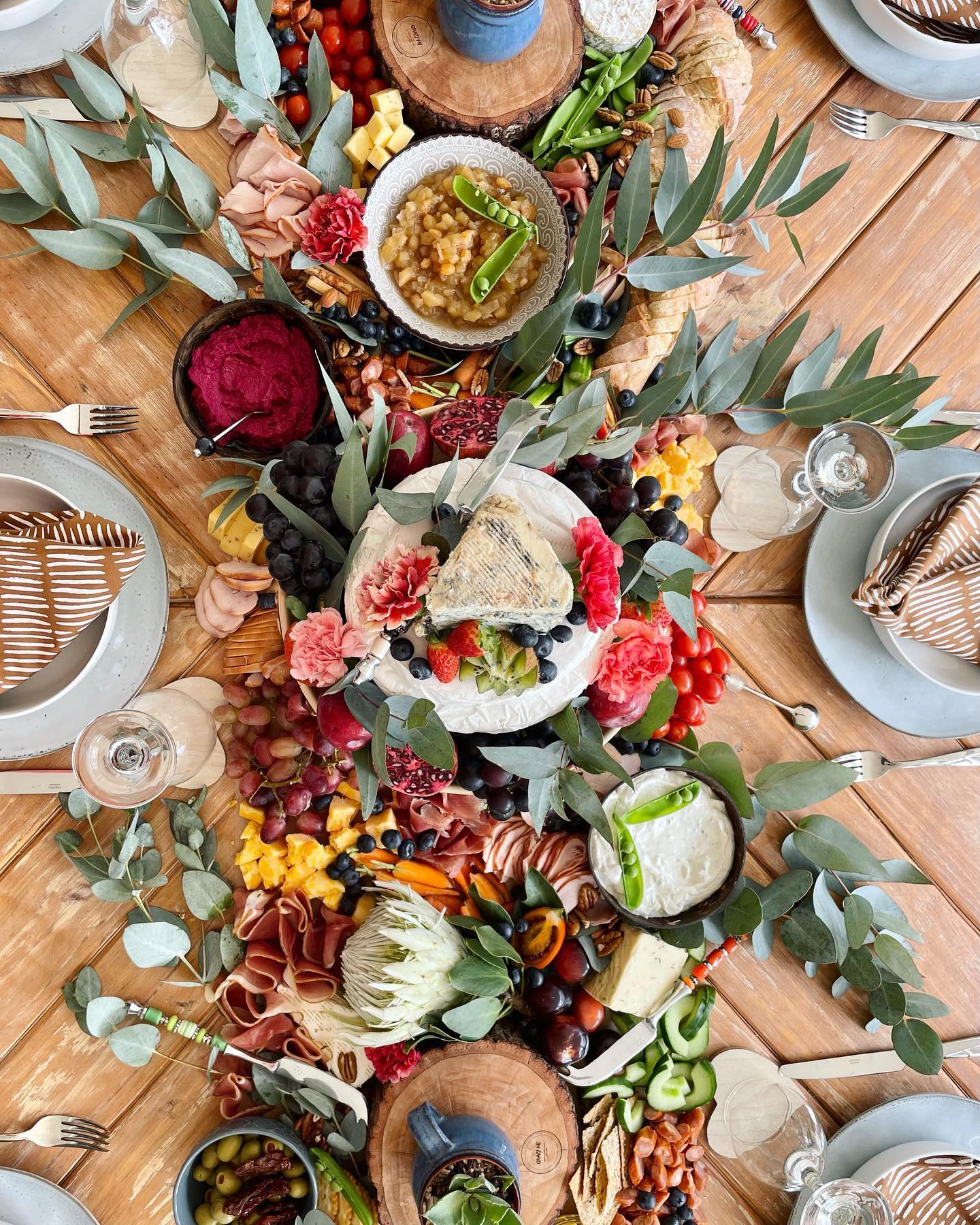 Visual Reference: Graze Me Edible Table Runner We Eat With Our Eyes