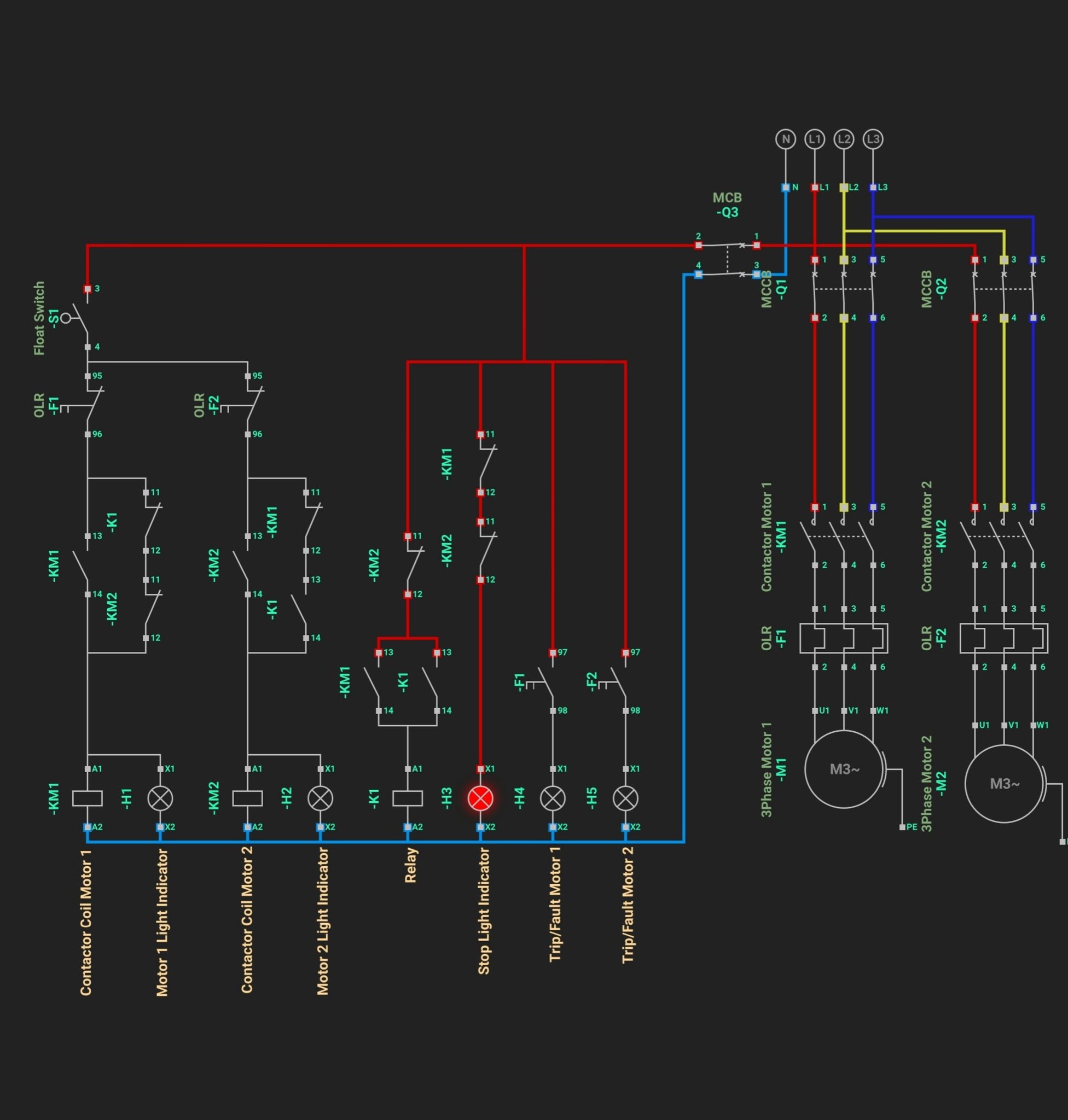 DelTech - Automatic Alternate Operation of Two Motors | Facebook