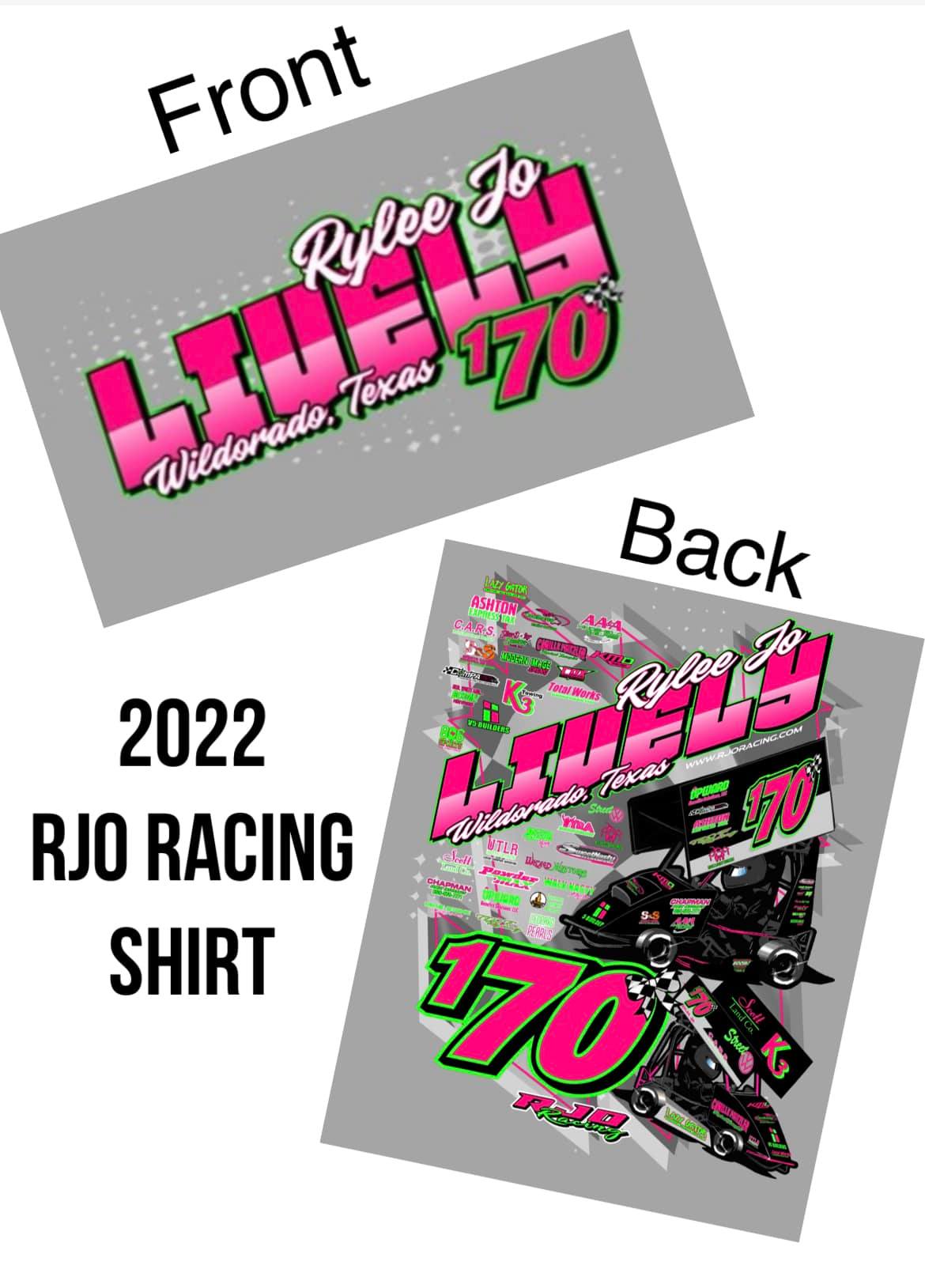 RJO Racing - 2022 shirts are available for pre order now... | Facebook