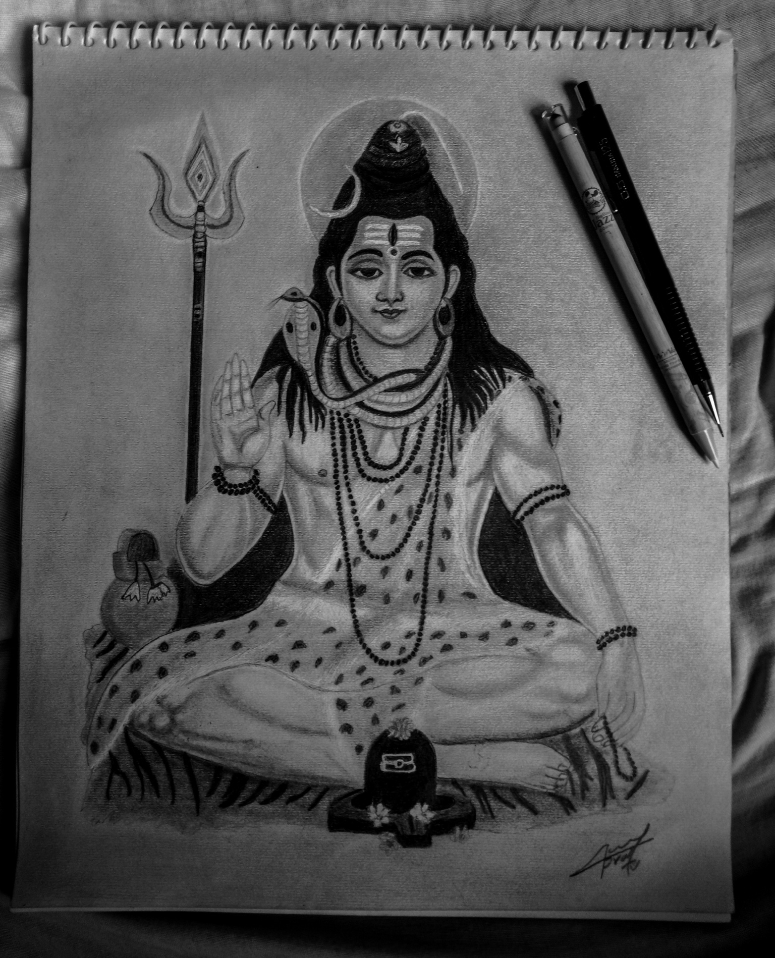Routine of Nepal banda - Monday Morning and Beautiful art of lord Shiva ...