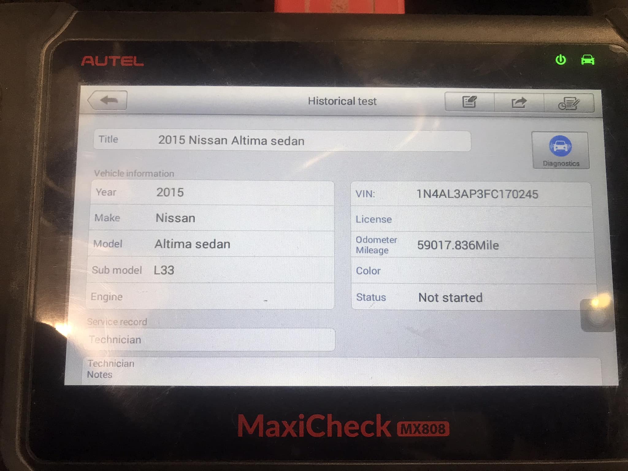Why does Autel MaxiCheck MX900 not read mileage on some cars?