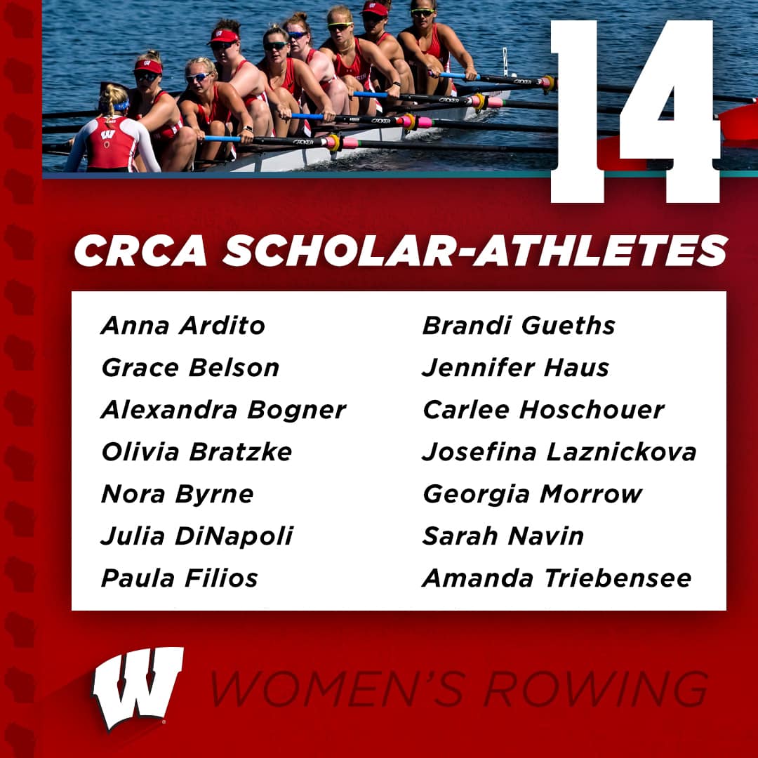 Congratulations to these 14... - Wisconsin Women's Rowing | Facebook
