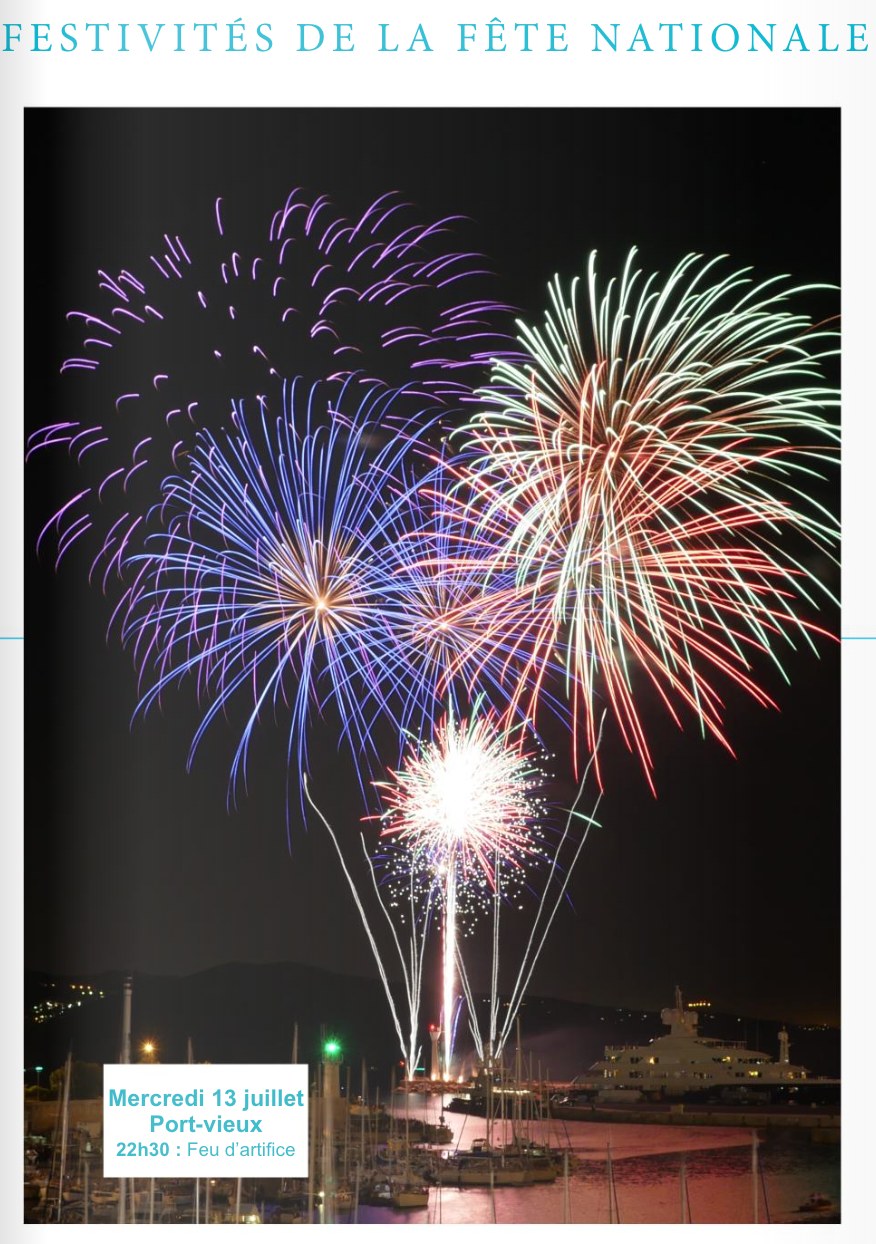 Feu D Artifice La Ciotat 14 Juillet 2022