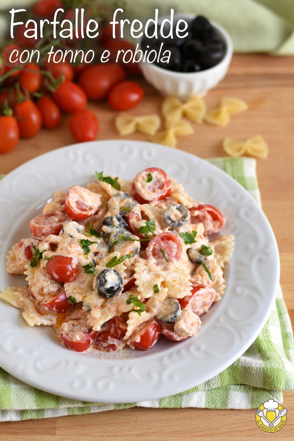🍴 FARFALLE FREDDE con TONNO e... - Blog Giallozafferano Primi