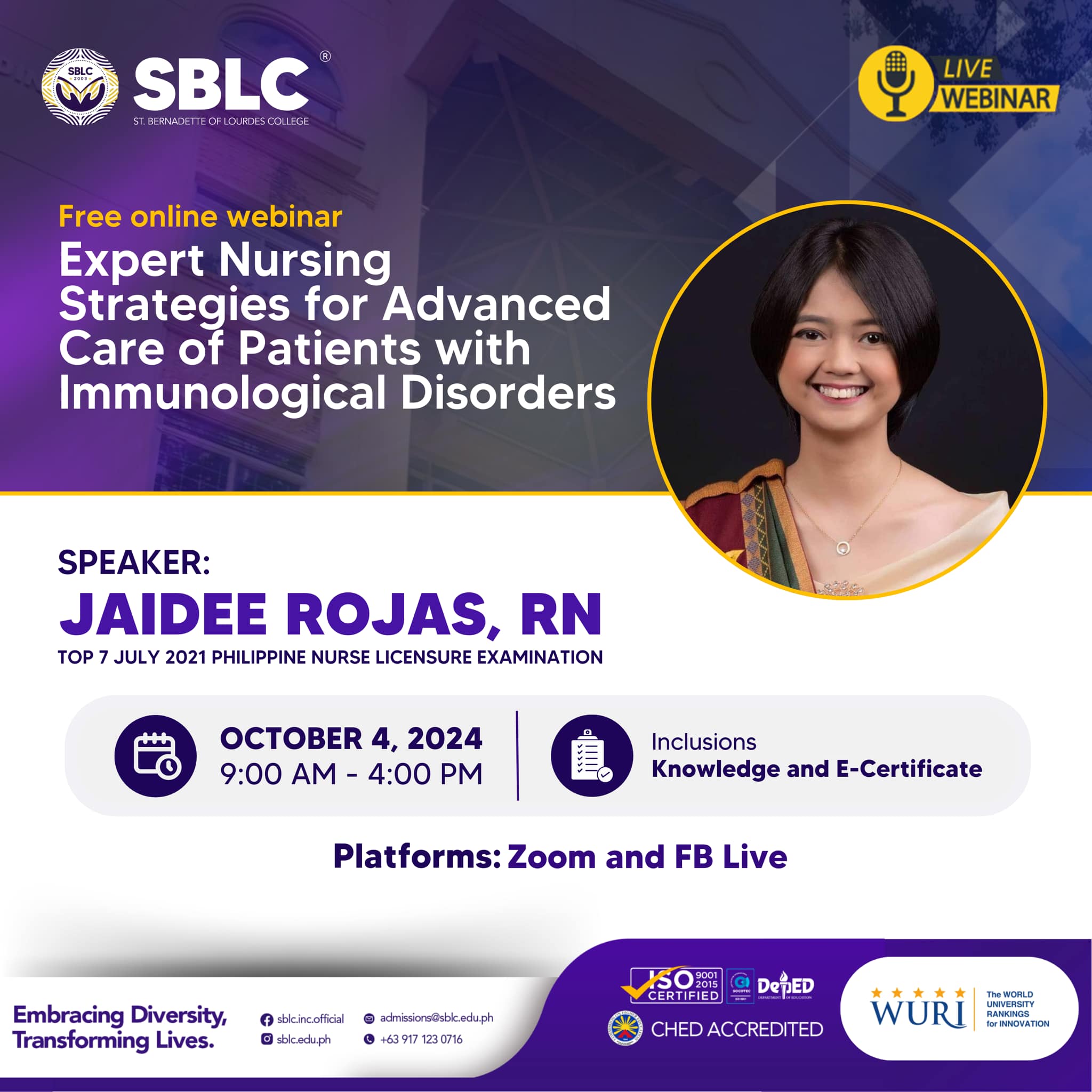 SBLC - 𝗟𝗘𝗔𝗥𝗡 𝗡𝗨𝗥𝗦𝗜𝗡𝗚 𝗦𝗧𝗥𝗔𝗧𝗘𝗚𝗜𝗘𝗦 𝗙𝗢𝗥 𝗙𝗥𝗘𝗘, 𝗦𝗔 𝗦𝗕𝗟𝗖 𝗣𝗢𝗦𝗜𝗕𝗟𝗘!... | Facebook
