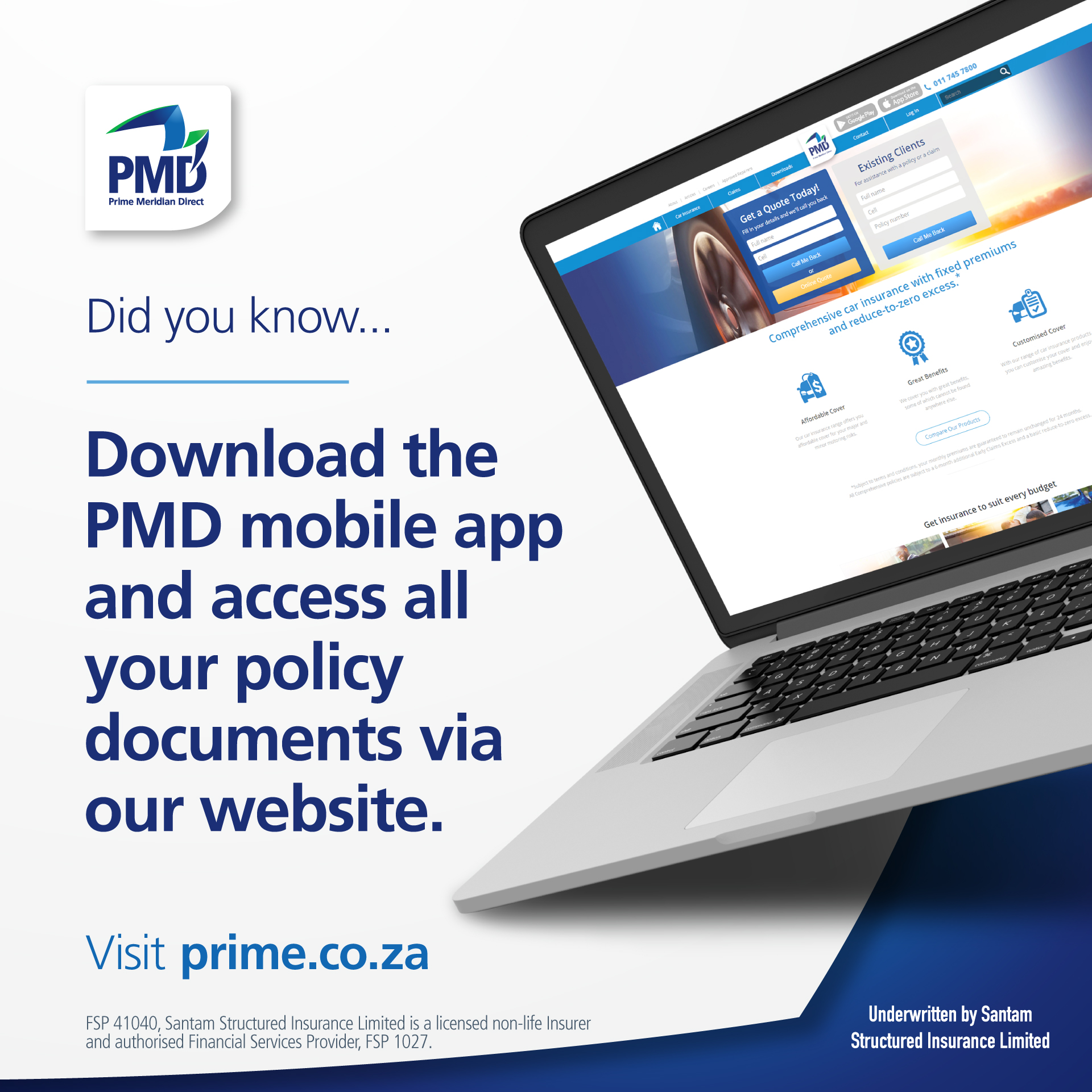 Did you know that you can download... - Prime South Africa