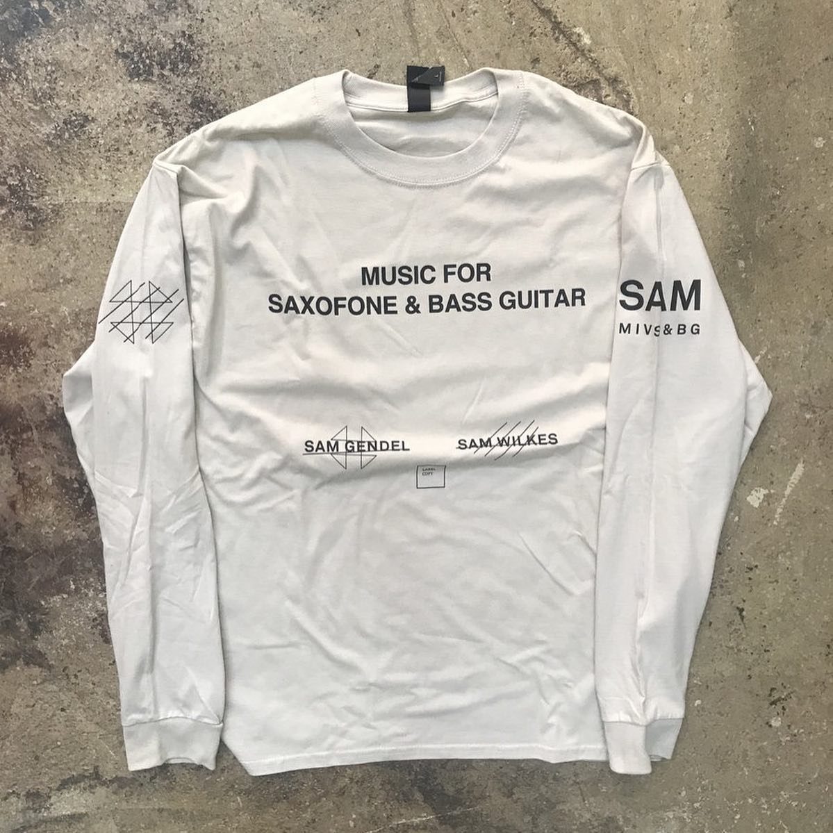 MIVS&BG limited edition long-sleeve tee This is the first time we
