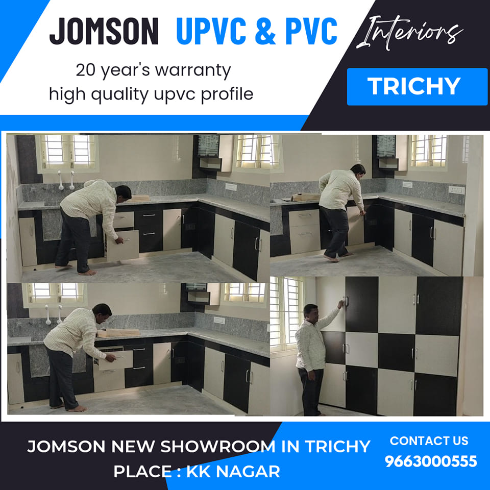 Jomson UPVC & PVC Interiors Trichy 9663000555