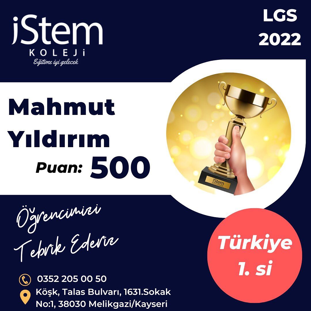 İStem Koleji - Tebrikler çocuklar👏👏👏 Türkiye... | Facebook