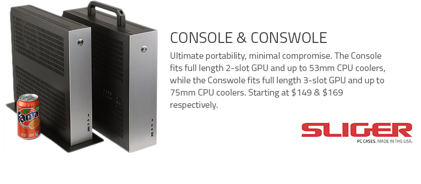 Sliger PC Cases | Sparks NV