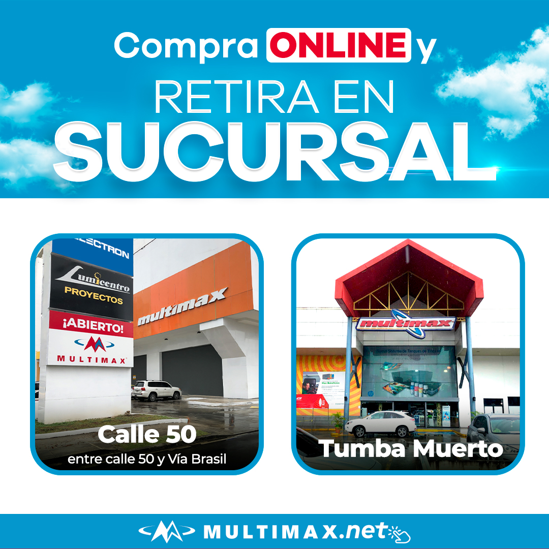 Multimax - Compra y retira. En nuestras sucursales de... | Facebook