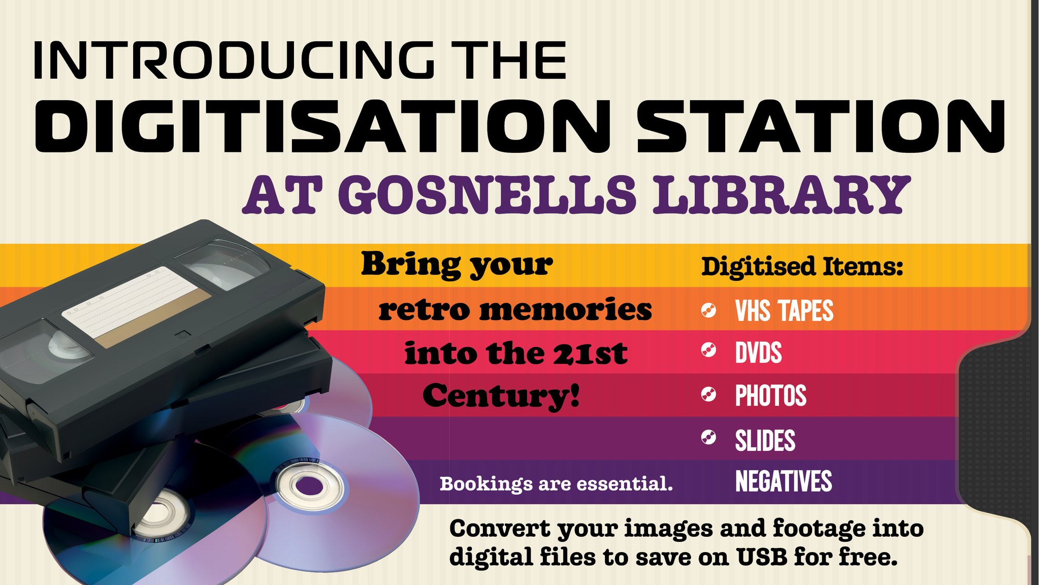 City - Our new Digitisation Station is now open for bookings! Do you ...