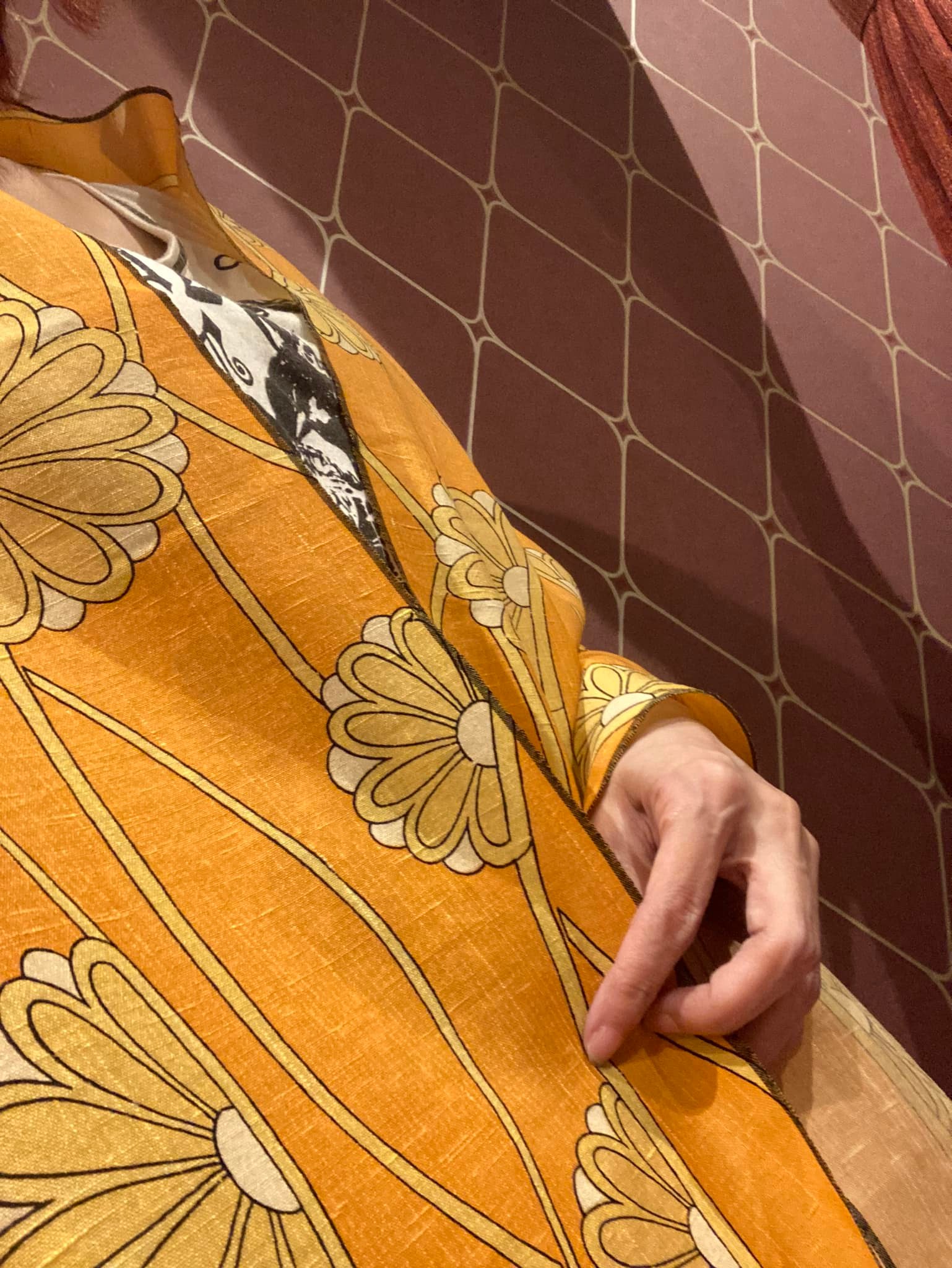 うふ?﻿ 如源の名古屋帯を入手したしました。﻿ ﻿ 如源 金陵 の黒繻子は 