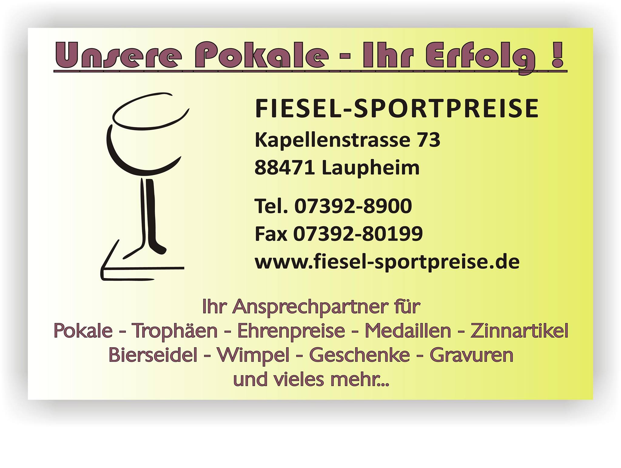 Fiesel Sportpreise | Laupheim