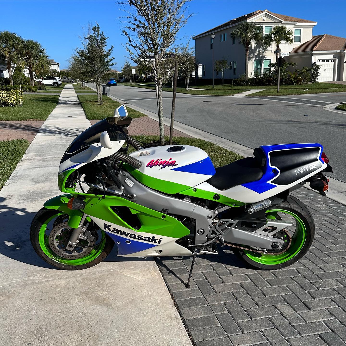 This ZX7 isn't for sale..came in for a couple months of storage as