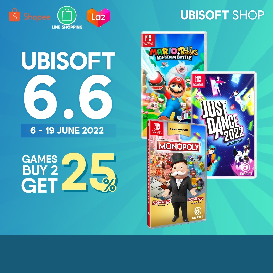 Ubisoft 6.6 Promotion!!!... - UBISOFT Merchandise Thailand