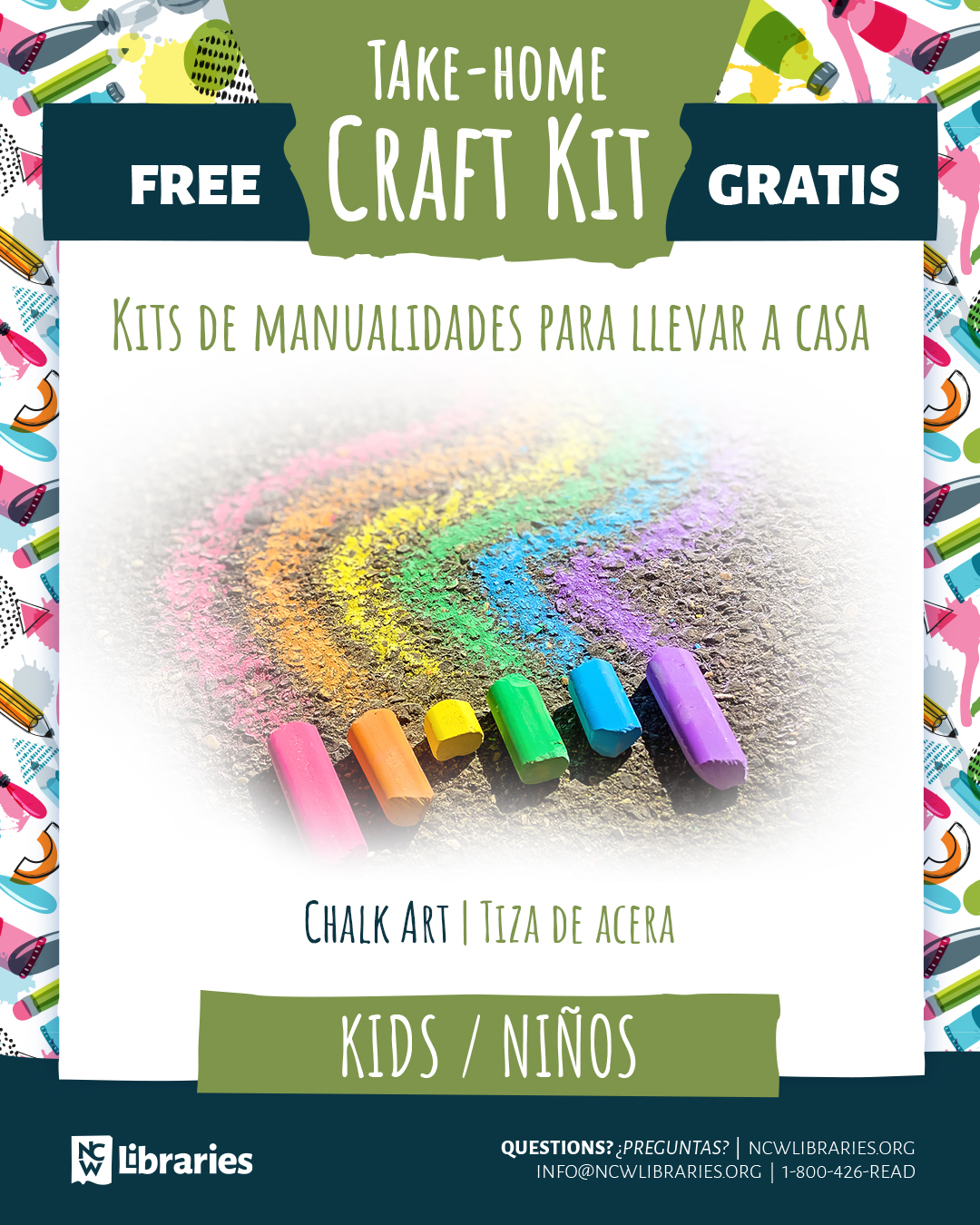 NCW Libraries - Our latest craft kit is coming to brighten...