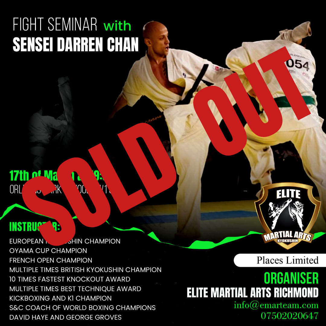 Guro Dan Inosanto seminar sold out, waiting list available